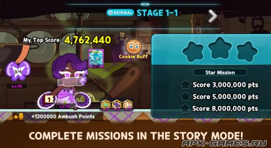 Скриншоты из Cookie Run на Андроид 3