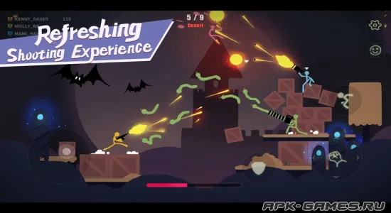 Скриншоты из Stick Fight на Андроид 3