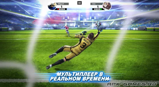 Скриншоты из Football Strike на Андроид 1