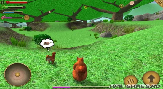 Скриншоты из Squirrel Simulator на Андроид 1