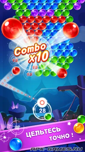 Скриншоты из Bubble Shooter на Андроид 3