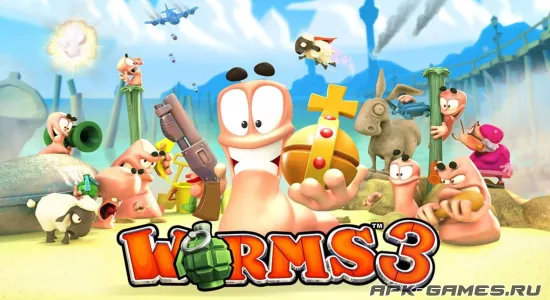 Скриншоты из Worms 3 на Андроид 1