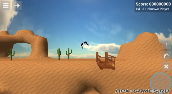 Скриншоты из Backflip Madness на Андроид 2