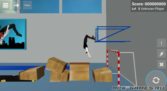 Скриншоты из Backflip Madness на Андроид 3