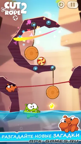 Скриншоты из Cut the Rope 2 на Андроид 3