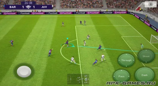 Скриншоты из eFootball PES 2021 на Андроид 2