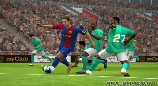 Скриншоты из eFootball PES 2021 на Андроид 3