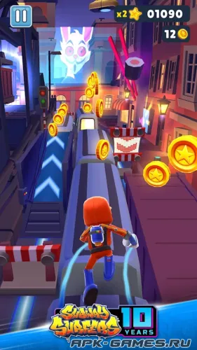 Скриншоты из Subway Surfers на Андроид 2