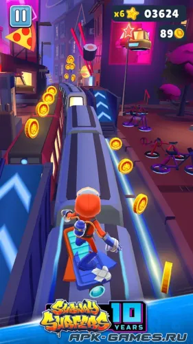 Скриншоты из Subway Surfers на Андроид 3