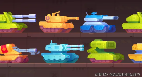 Скриншоты из Tank Stars на Андроид 1