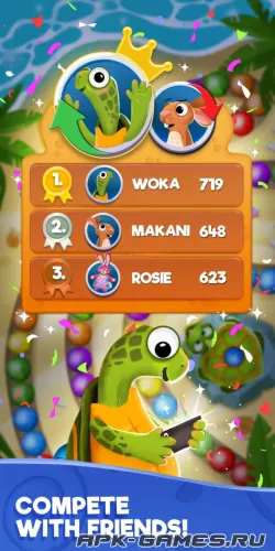 Скриншоты из Woka Woka Marble Puzzle на Андроид 2