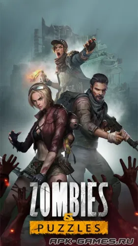 Скриншоты из Zombies & Puzzles на Андроид 1