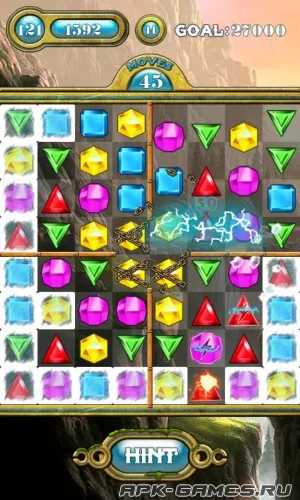 Скриншоты из Jewels Switch на Андроид 2