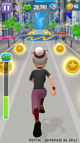 Скриншоты из Angry Gran Run на Андроид 1