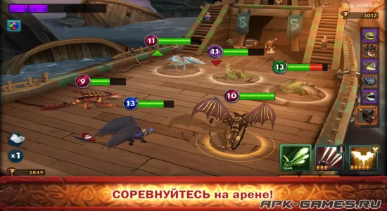 Скриншоты из Dragons: Всадники Олуха на Андроид 3