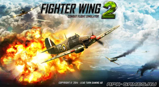 Скриншоты из FighterWing 2 Flight Simulator на Андроид 1