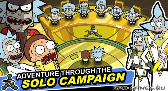 Скриншоты из Pocket Mortys на Андроид 3