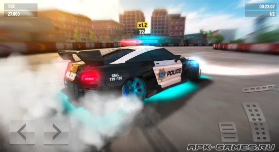 Скриншоты из Drift Max World на Андроид 2