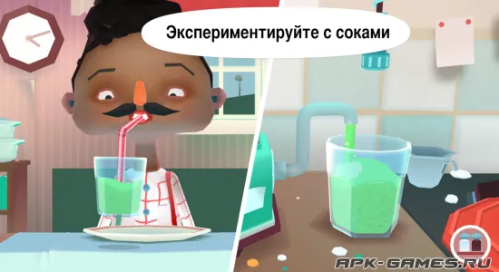 Скриншоты из Toca Kitchen 2 на Андроид 2