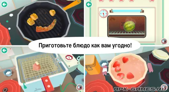 Скриншоты из Toca Kitchen 2 на Андроид 3