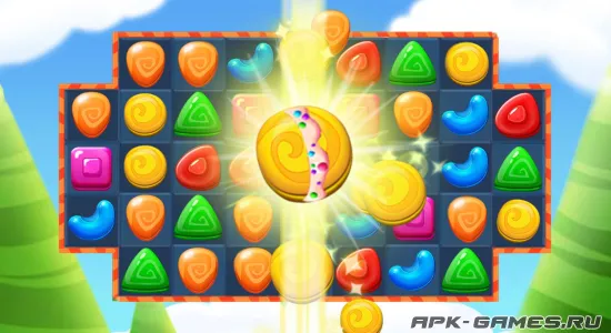 Скриншоты из Cookie Jelly Match на Андроид 2