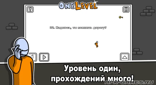 Скриншоты из One Level: Stickman Jailbreak на Андроид 3