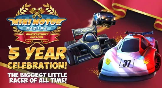 Скриншоты из Mini Motor Racing на Андроид 1