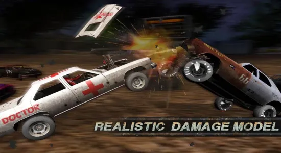 Скриншоты из Demolition Derby: Crash Racing на Андроид 1