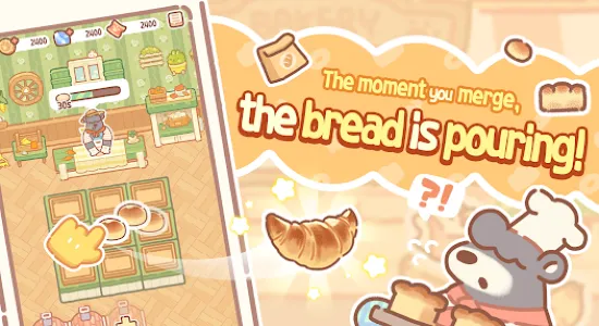 Скриншоты из Bear Bakery — Merge Tycoon на Андроид 3