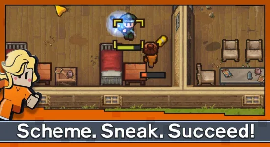 Скриншоты из The Escapists 2: Pocket Breakout на Андроид 1