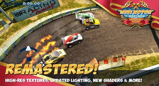 Скриншоты из Mini Motor Racing на Андроид 2