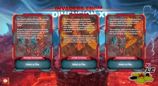 Скриншоты из Invaders From Dimension X! на Андроид 2