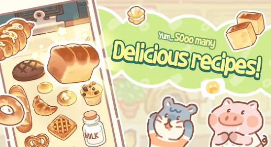 Скриншоты из Bear Bakery — Merge Tycoon на Андроид 2