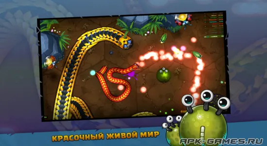 Скриншоты из Little Big Snake на Андроид 1