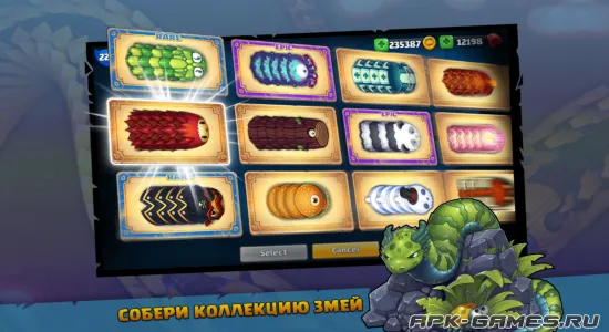 Скриншоты из Little Big Snake на Андроид 3