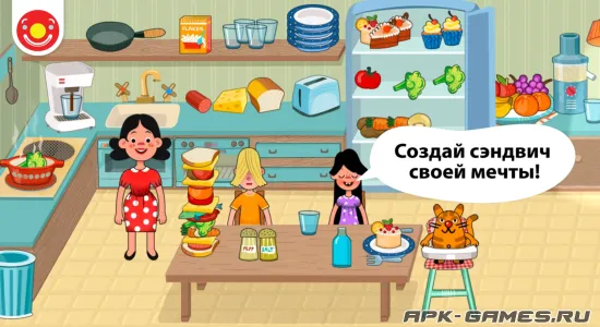 Скриншоты из Pepi House: Happy Family на Андроид 3