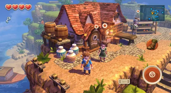 Скриншоты из Oceanhorn на Андроид 1