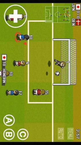 Скриншоты из PORTABLE SOCCER DX на Андроид 1