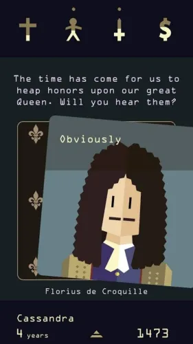 Скриншоты из Reigns: Her Majesty на Андроид 1