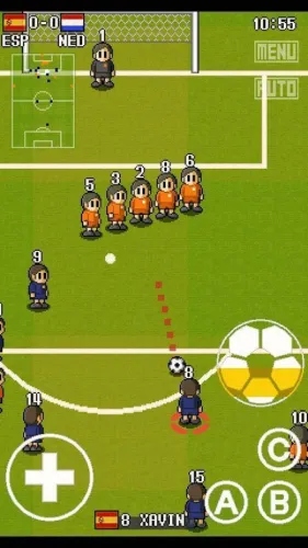 Скриншоты из PORTABLE SOCCER DX на Андроид 2