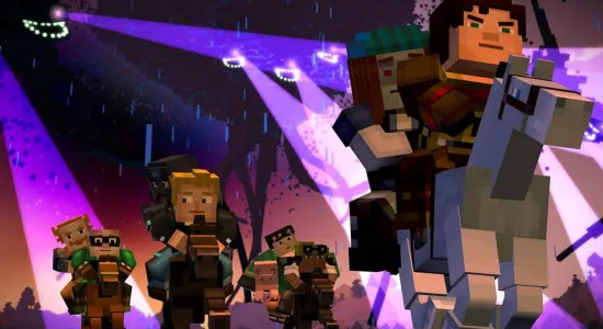 Скриншоты из Minecraft: Story Mode на Андроид 2