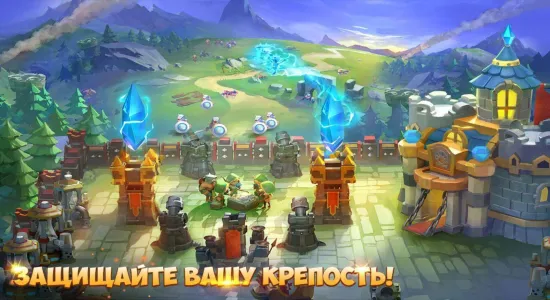 Скриншоты из Castle Clash на Андроид 2