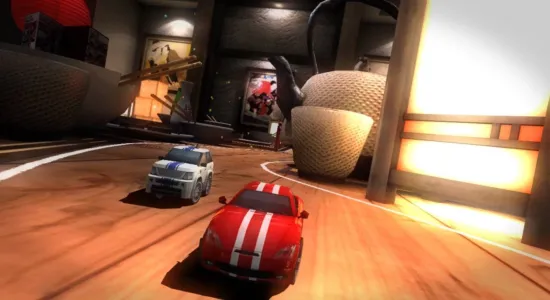 Скриншоты из Table Top Racing на Андроид 2