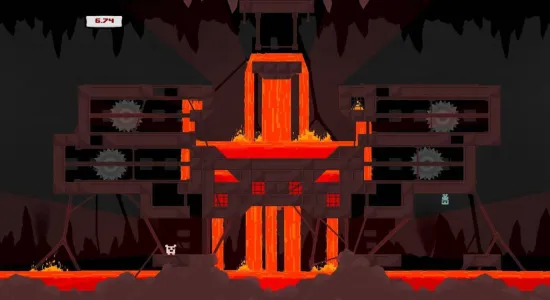 Скриншоты из Super Meat Boy на Андроид 3