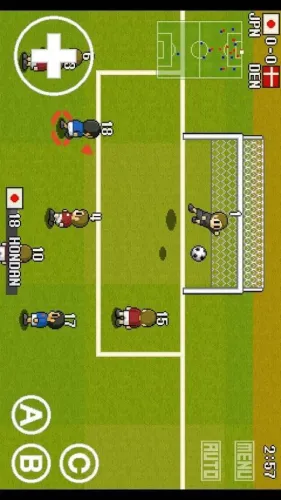 Скриншоты из PORTABLE SOCCER DX на Андроид 3