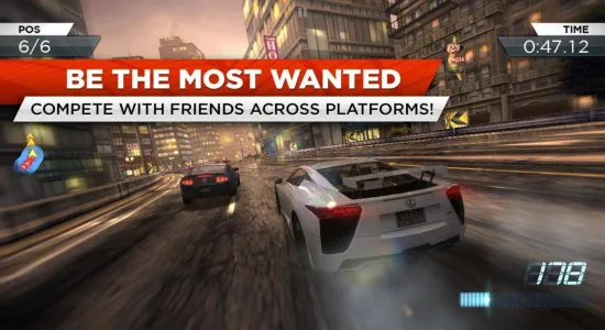 Скриншоты из Need for Speed: Most Wanted на Андроид 3