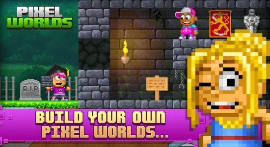 Скриншоты из Pixel Worlds на Андроид 3