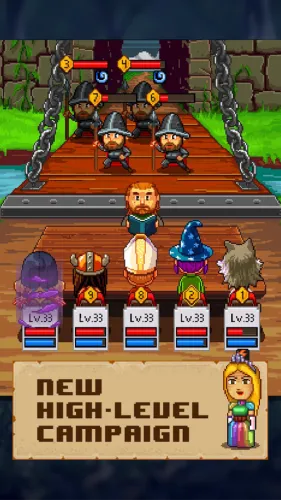 Скриншоты из Knights of Pen & Paper 2 на Андроид 3