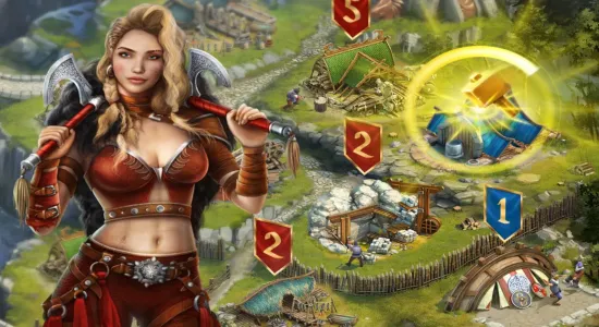 Скриншоты из Vikings War of Clans на Андроид 1