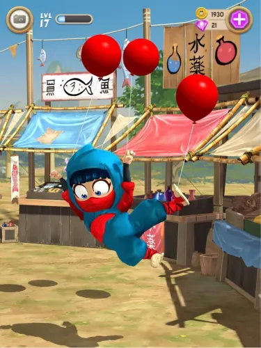 Скриншоты из Clumsy Ninja на Андроид 1